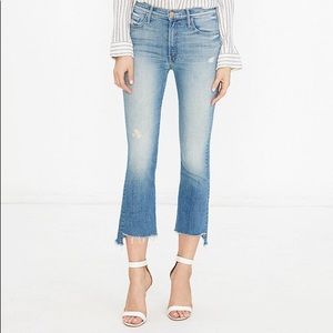 MOTHER the insider crop step fray